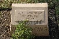 Ismailia War Memorial Cemetery - Robinson, William Chambers